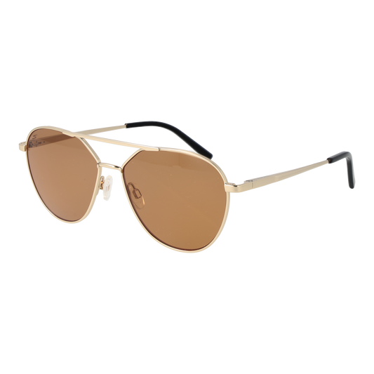 Serengeti Aviator Sunglasses Gold (20246335) Unisex