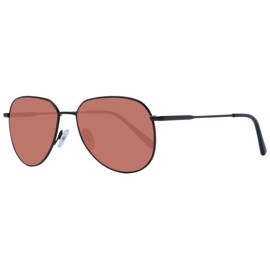 Serengeti Round Sunglasses Black (20243261) Men