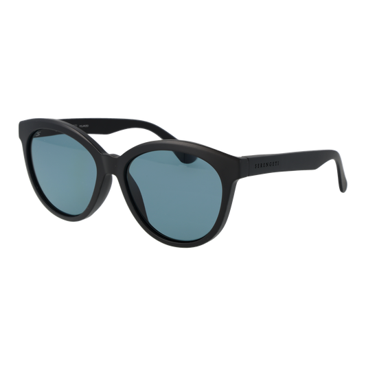 Serengeti Round Sunglasses Black (20246304) Women
