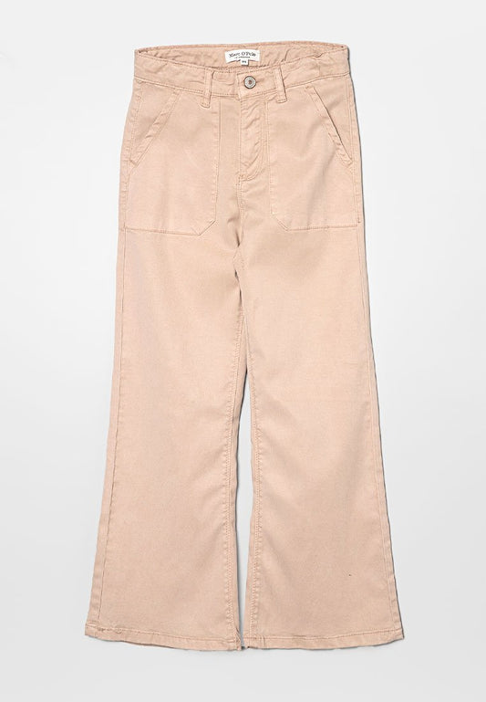 Marc O'Polo Junior Md.-Hose, Slim Flared Fit beige (ZZO2YLA53-A00) Kids