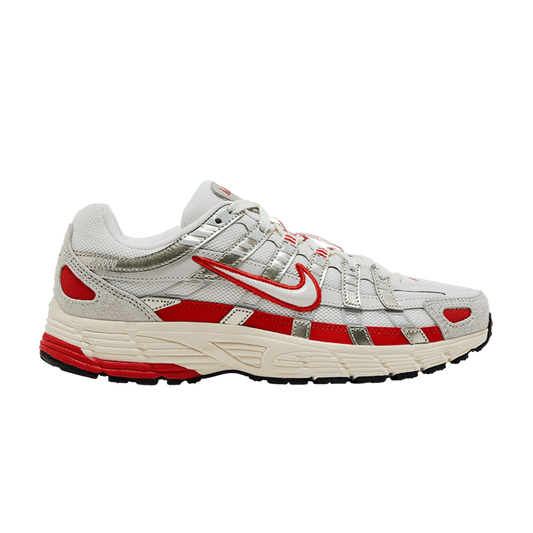 Nike P-6000 Sail Pale Ivory Light Bone Picante Red (Women's) Women