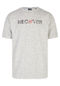 Hechter Paris T-Shirt Print Silver (75003-131920-910) Men