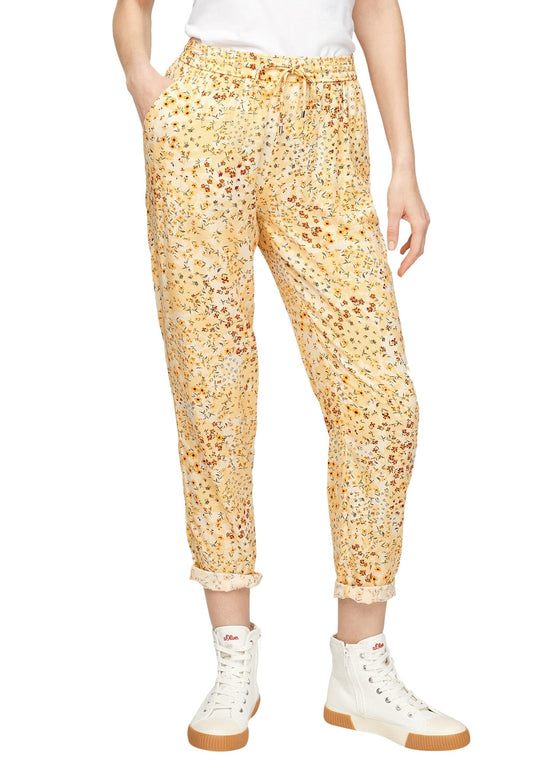 Regular Fit : pantalon à imprimé Women