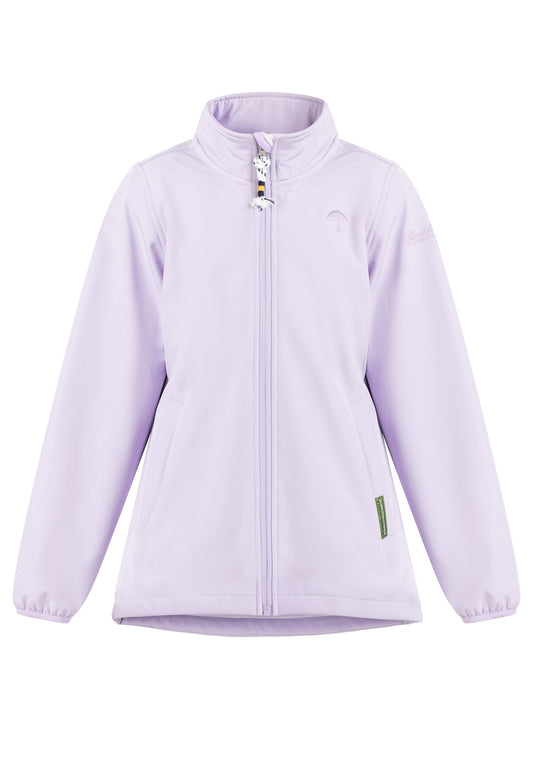 Schmuddelwedda Softshelljacke - recyceltes Material purple (WD223L007-I11) Kids