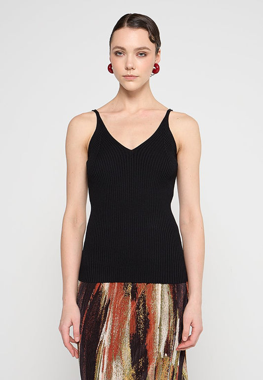 KNIT SWEATER TANK TO Women