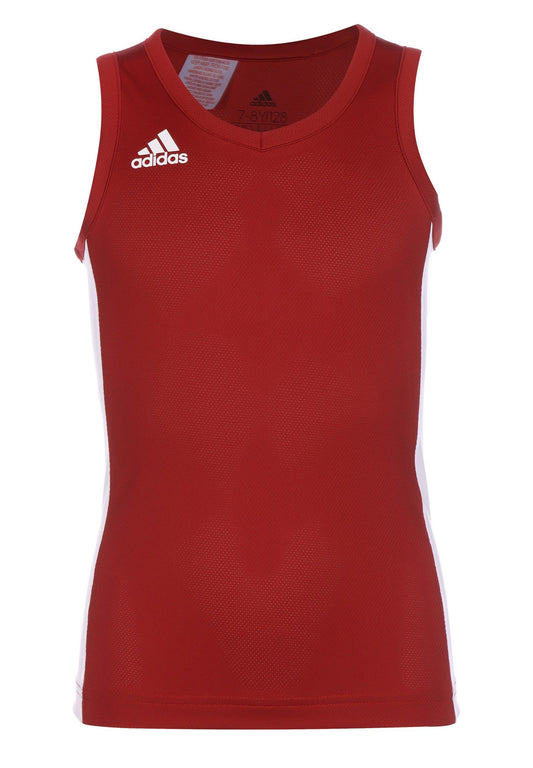 adidas Performance N3XT PREMIUM JERS BASKETBALL TEAM AEROREADY PRIMEGREEN SLEEVELESS JERSEY red (AD543D1JW-G11) Kids