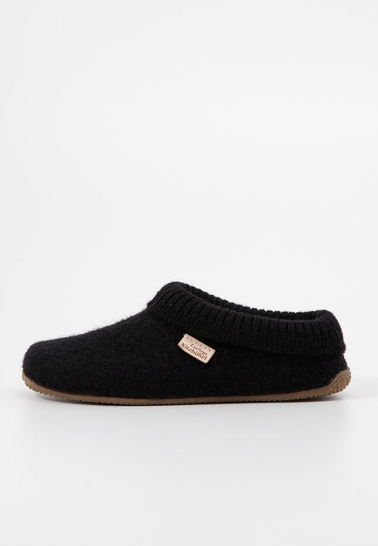 Living Kitzbühel Pantoffel mit Strickbündchen Black (ZZO2T3D07-Q00) Women