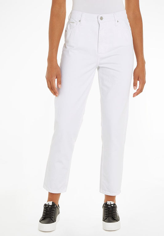 Calvin Klein HIGH RISE TAPERED IN, 1CD White (ZZO2U1J59-A00) Women