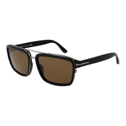 Tom Ford Rectangle Sunglasses Black (25003993) Men