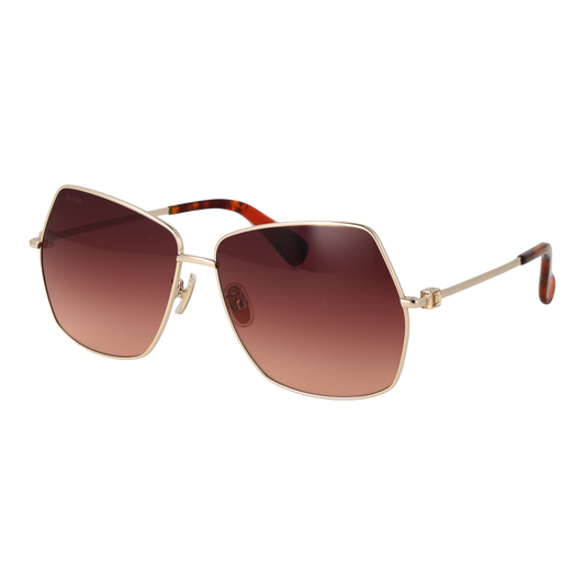 Max Mara Square Sunglasses Gold (20244195) Women