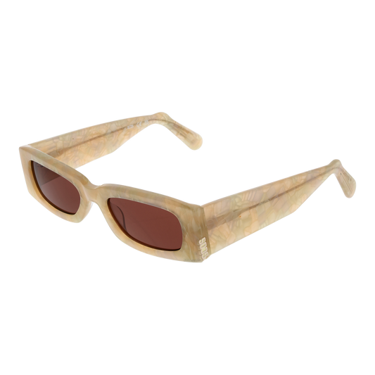 GCDS Rectangle Sunglasses Cream (20245792) Unisex