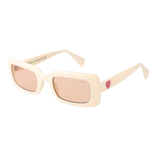 Guess Rectangle Sunglasses Beige (25003602) Unisex