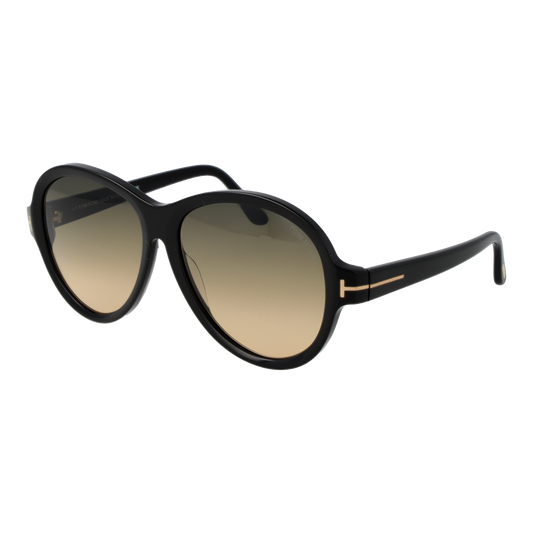 Tom Ford Round Sunglasses Black (25001879) Women