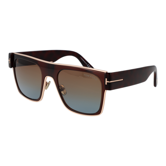 Tom Ford Square Sunglasses Brown (25003994) Unisex
