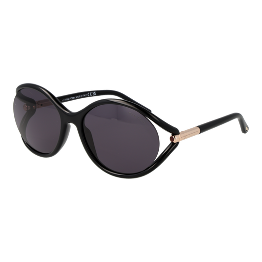 Tom Ford Round Sunglasses Black (25003992) Women