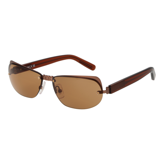 GCDS Oval Sunglasses Brown (25007661) Unisex