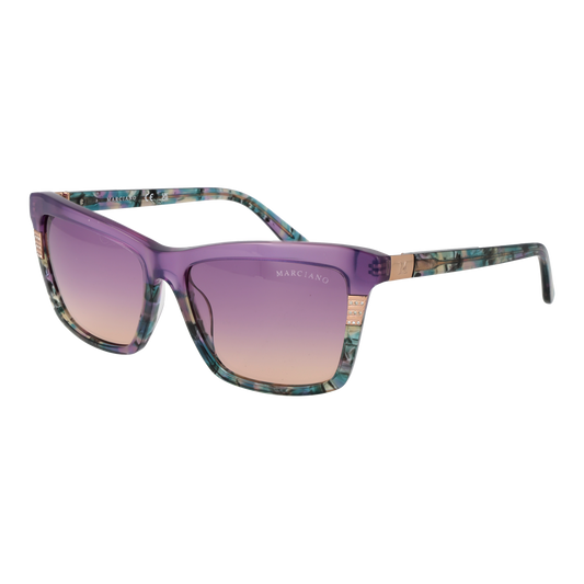 Marciano by Guess Rectangle Sunglasses Purple (25005516) Women