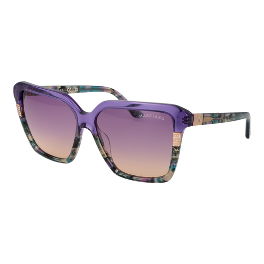 Marciano by Guess Square Sunglasses Purple (25004477) Women