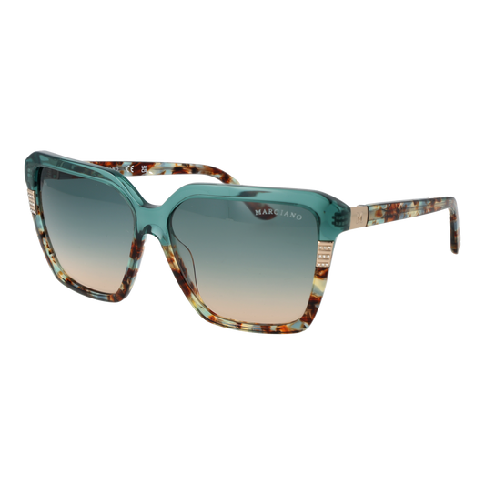 Marciano by Guess Square Sunglasses Turquoise (26002609) Women