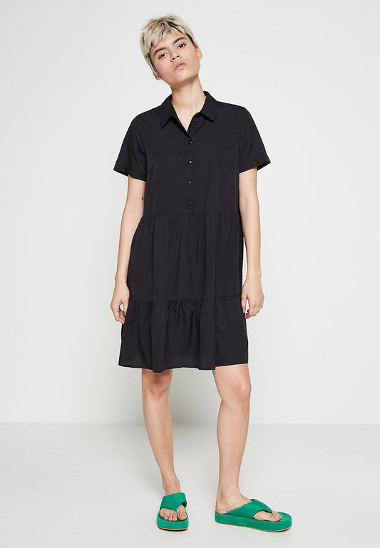 VMJEANETT S/S SHORT SHIRT DRESS LCS WVN Women