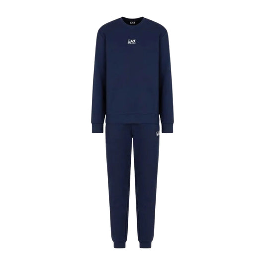 EA7 Core Identity Cotton-Blend Tracksuit (8NPV66-PJVTZ-1562) Men