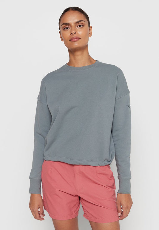 Calvin Klein SALON CROPPED SWEATSHIRT (ZZO27FD11-M00) Women