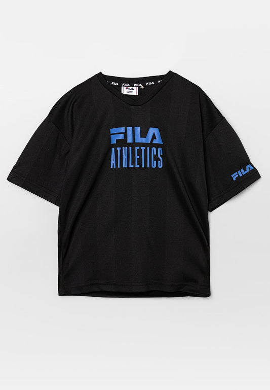 Fila IGGENSBACH oversized football tee black (ZZO30NE31-Q00) Kids