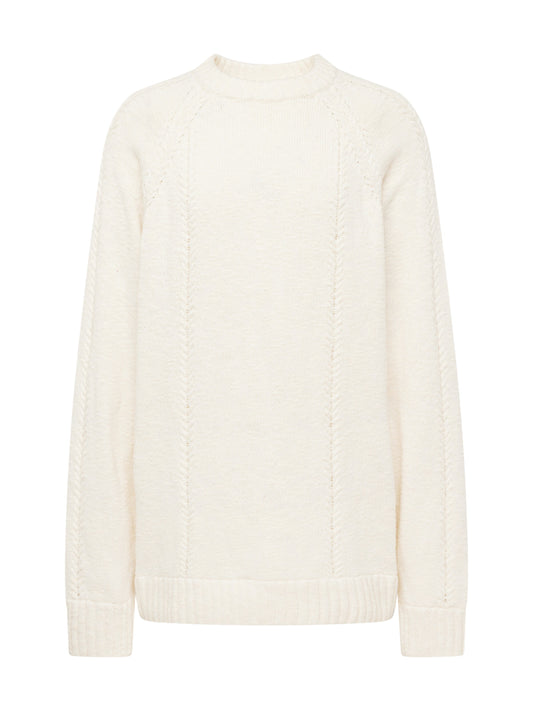 Topman neppy cable knit jumper in ecru (13031653) Men