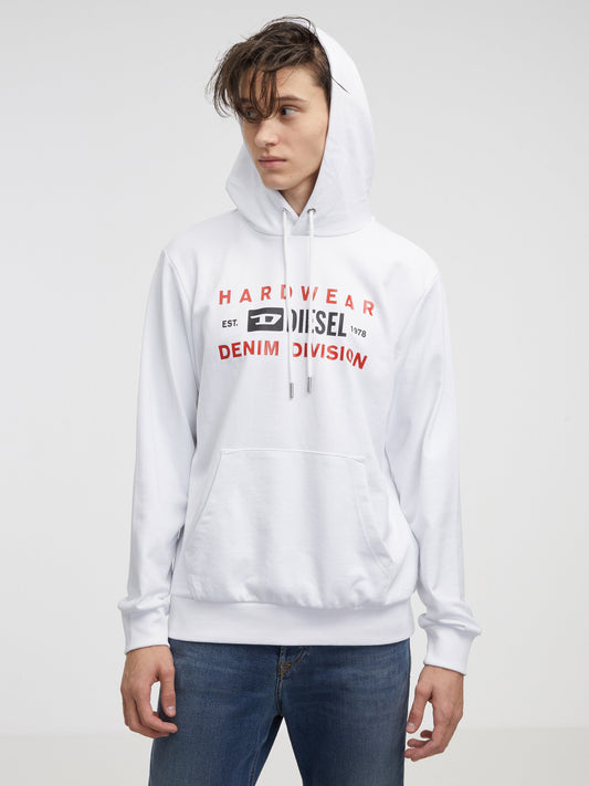 Diesel Hoodie White (A00325RHATY100-3947950) Men