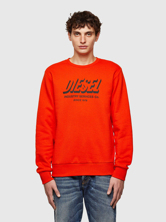 Diesel Girk Sweatshirt Orange (A01802-0GRAL-3325126) Men