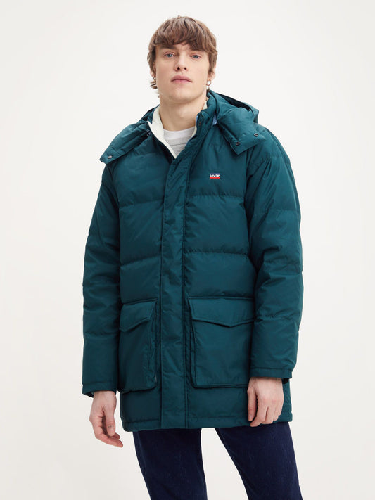 Levi's Petrol Fillmore Quilted Winter Jacket Blue (A0950-0005-3417691) Men