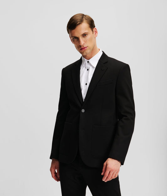 Karl Lagerfeld Tailored Punto Jacket Black (A1M14007999) Men