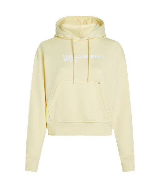 Karl Lagerfeld Jeans Klj Reg Logo Hoodie Pastel Yellow (A2W20053731) Women