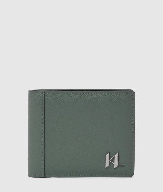 Karl Lagerfeld K/Monogram Leather Wallet Sedona Sage (A3M301822FJ) Men