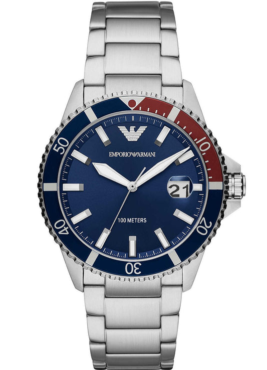 Armani Quartz Watch Silver (AR11339) Men