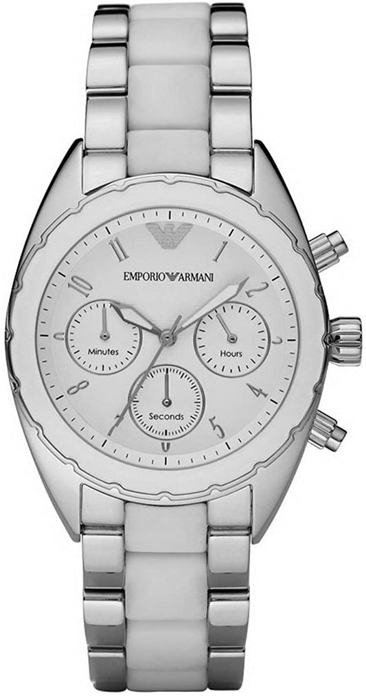 Armani Quartz Watch Silver (AR5940) Women