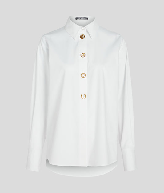 Karl Lagerfeld Karl Daily Poplin Shirt (B1W11012) Women