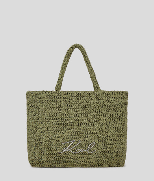 Karl Lagerfeld K/Signature Fashion Beach Bag Cedar (B1W460792FK) Women
