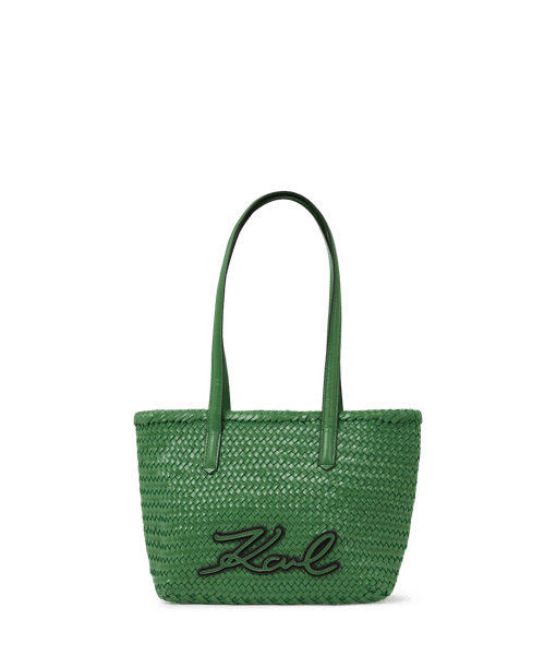 Karl Lagerfeld K/Signature Braid Sm Tote Plant Green (B2W302062NB) Women