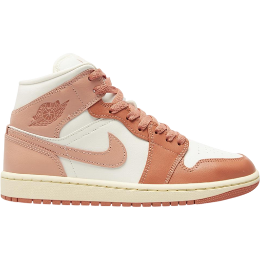 Jordan 1 Mid Madder Root  Women