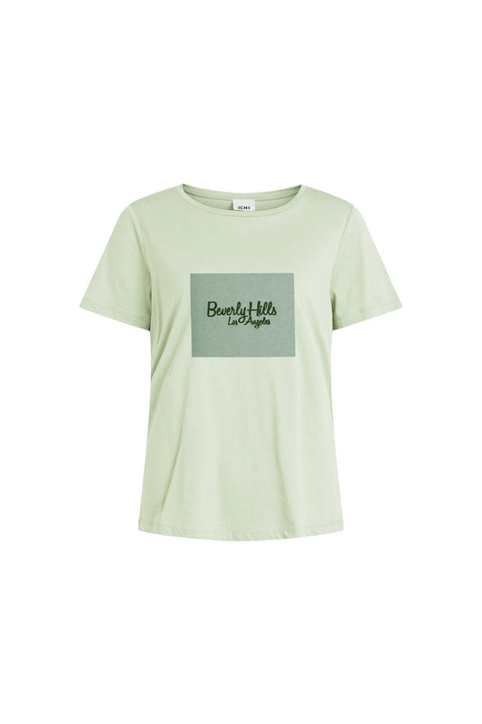 ICHI T-Shirt Light Green (11C2522C23) Women