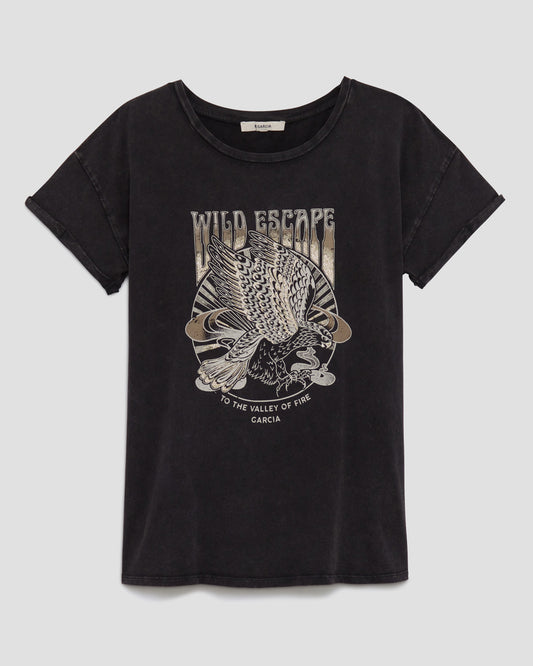 GARCIA JEANS T-Shirt Black (13C3123C2) Women