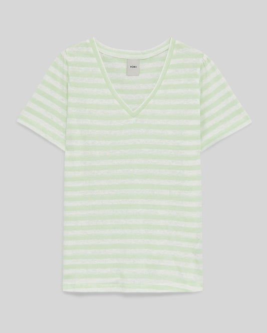 ICHI T-Shirt Light Green (13C3244C23) Women