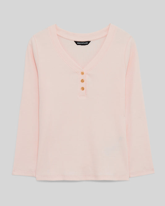 WHISTLES T-Shirt Pale Pink (13C3286C45) Women