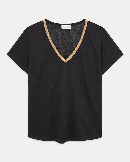 MOLLY BRACKEN T-Shirt Black (16C4006C2) Women