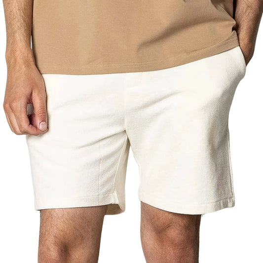 Clean Cut Copenhagen Calton Structured Shorts (CC3033-ECRU) Men