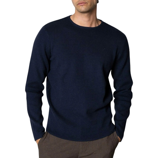 Clean Cut Copenhagen Oscar Knit Sweater (CC3252-NAVY) Men