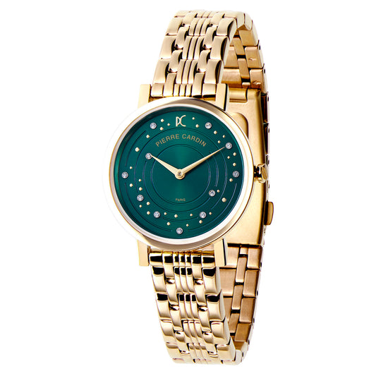 Pierre Cardin Quartz Watch Gold (CCM.0552) Women