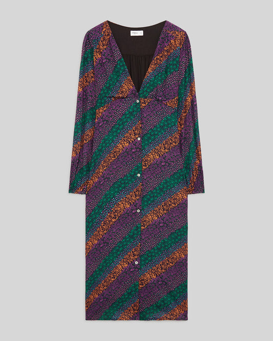 FRNCH Dress Purple (14D3897C13) Women