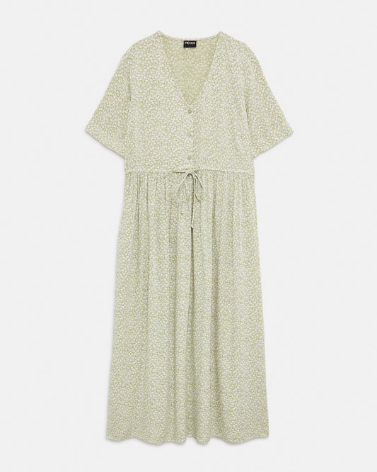 PIECES Dress Light Green (18D4643C23) Women